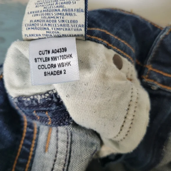 Hudson Flare Low Rise Heritage Jeans, Sz 27x33.5 - Picture 9 of 9